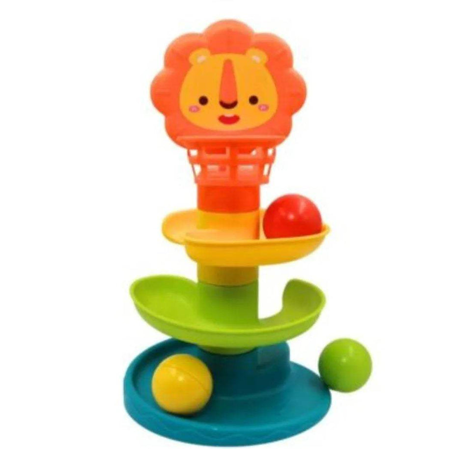 Tour Avec 3 Balle Jouet Bebe Toboggan Eveil - Huanger - pour bébé Maroc -www.babyboss.ma