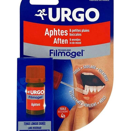 Urgo Filmogel Aphtes & Petites Plaies Buccales - 6ml - Urgo - Hygiène Dentaire pour bébé Maroc -www.babyboss.ma