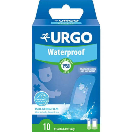 Urgo Pansements Waterproof x10 - Urgo - Compresses Stériles pour bébé Maroc -www.babyboss.ma