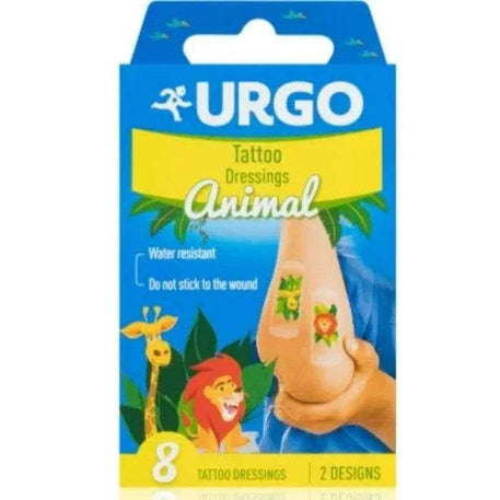 URGO TATTO DRESSINGS ANIMALS 8 - Urgo - pour bébé Maroc -www.babyboss.ma