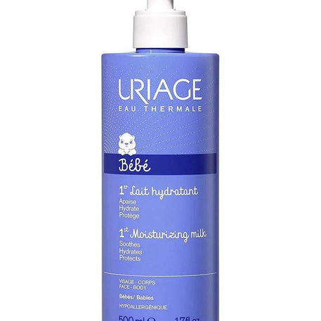 Uriage Bébé 1er Lait Hydratant - 500ml - Uriage Bébé - Hygiène et Soin pour bébé Maroc -www.babyboss.ma