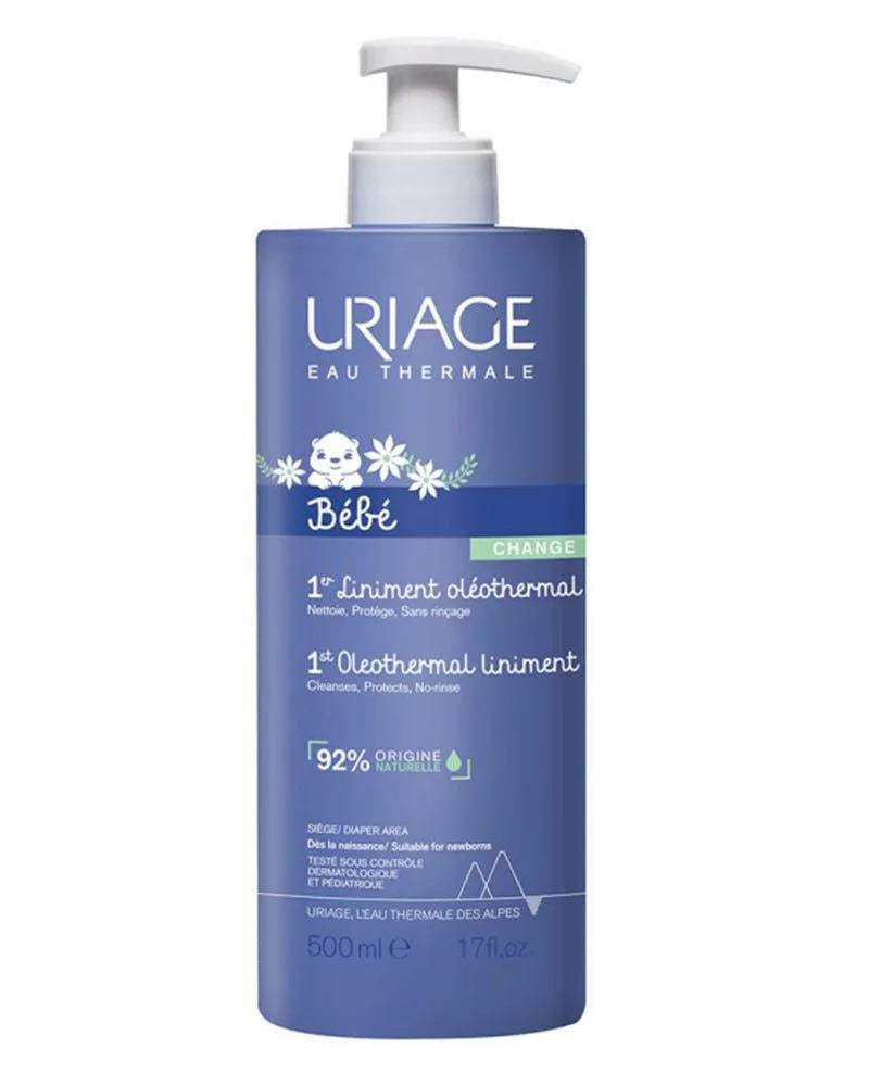 Uriage Bébé 1er Liniment Oléothermal - 500ml - Uriage Bébé - Hygiène et Soin pour bébé Maroc -www.babyboss.ma