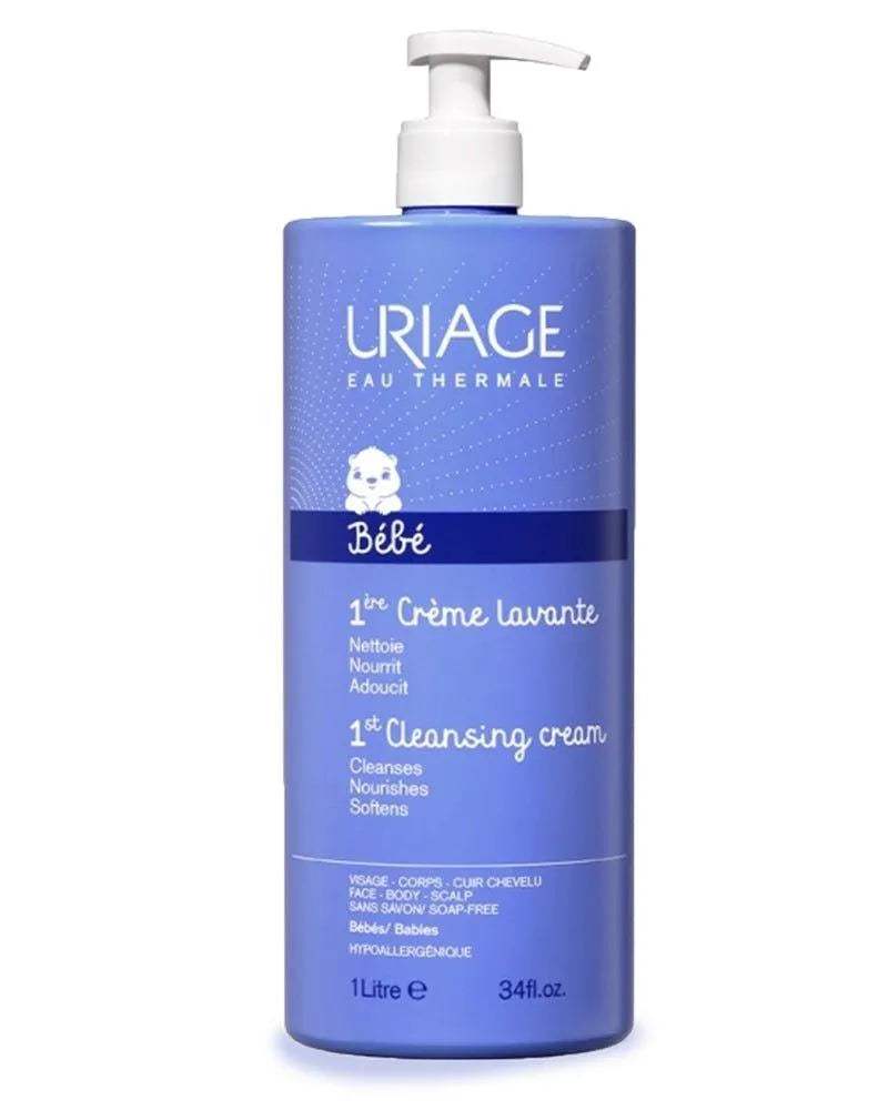 Uriage Bébé 1ère Crème Lavante - 1L - Uriage Bébé - Hygiène et Soin pour bébé Maroc -www.babyboss.ma