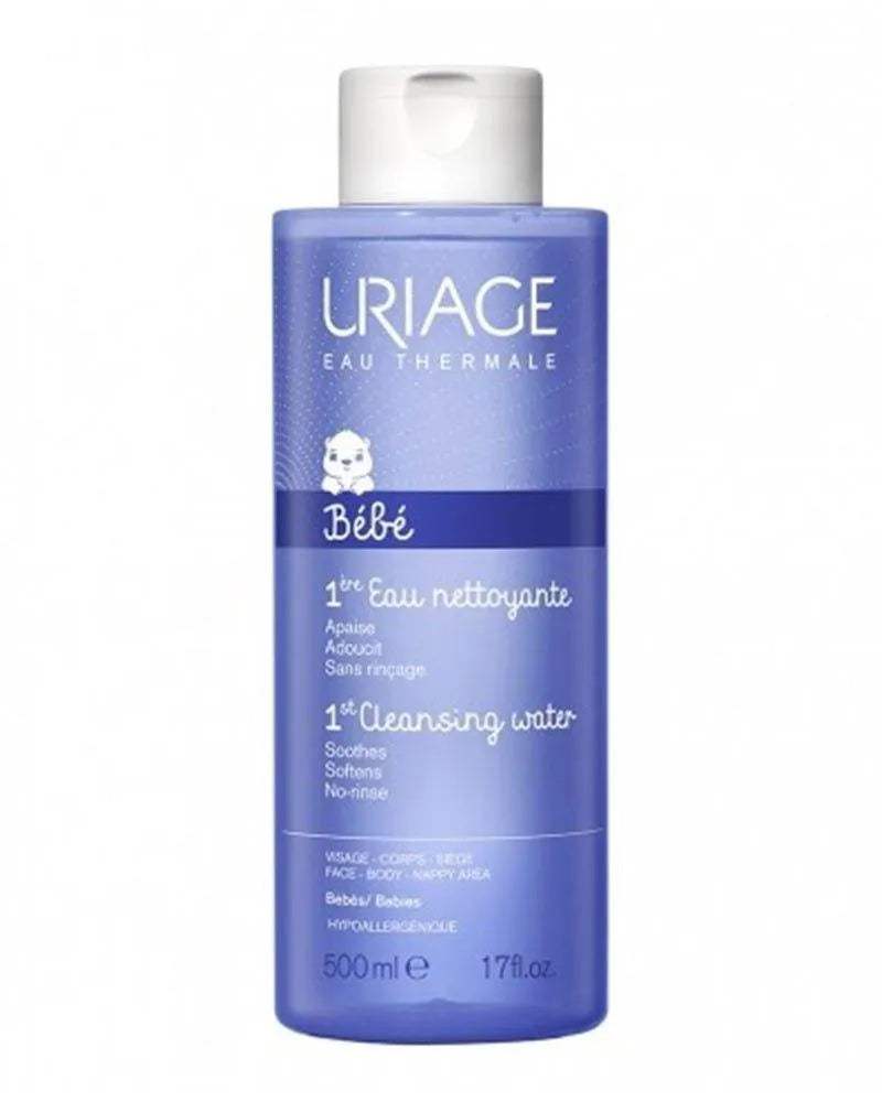 Uriage Bébé 1ère Eau nettoyante - 500ml - Uriage Bébé - Hygiène et Soin pour bébé Maroc -www.babyboss.ma