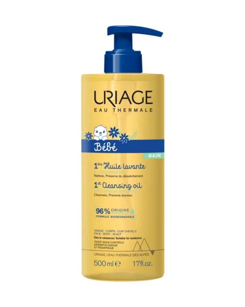 Uriage Bébé 1ère Huile Lavante - 500ml - Uriage Bébé - Hygiène et Soin pour bébé Maroc -www.babyboss.ma