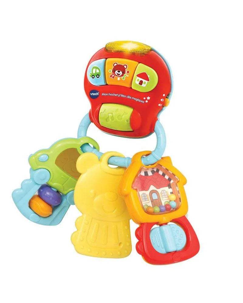 Vetch Mon hochet P'tites clés magiques 3-36m - Vtech - Jouets Musicaux pour bébé Maroc -www.babyboss.ma