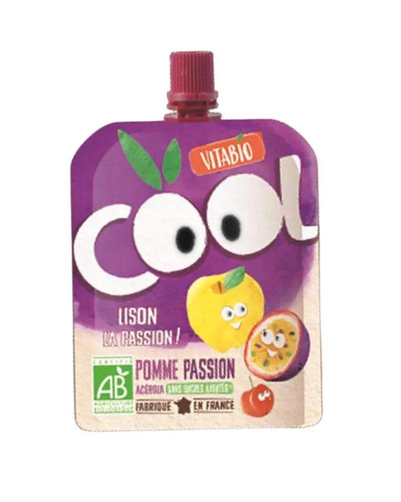 Vitabio COOL FRUITS Pomme de Provence & Passion 4x 90g - Vitabio - Alimentation pour bébé Maroc -www.babyboss.ma