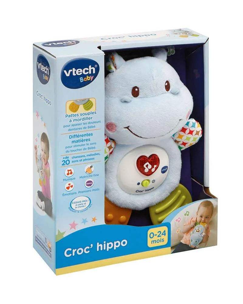Vtech Croc' Hippo 0-24M - Vtech - Jouets Musicaux pour bébé Maroc -www.babyboss.ma