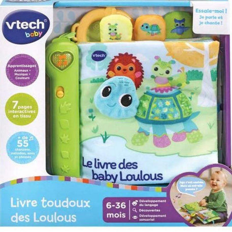 Vtech Livre toudoux des Loulous 6-36M - Vtech - Jouets Musicaux pour bébé Maroc -www.babyboss.ma