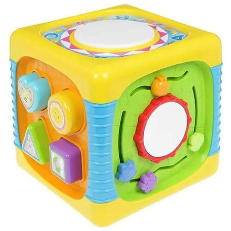 Winfun Grand Cube D'activités 8M+ - Winfun - Jouets Musicaux pour bébé Maroc -www.babyboss.ma