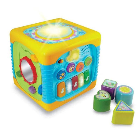 Winfun Grand Cube D'activités 8M+ - Winfun - Jouets Musicaux pour bébé Maroc -www.babyboss.ma