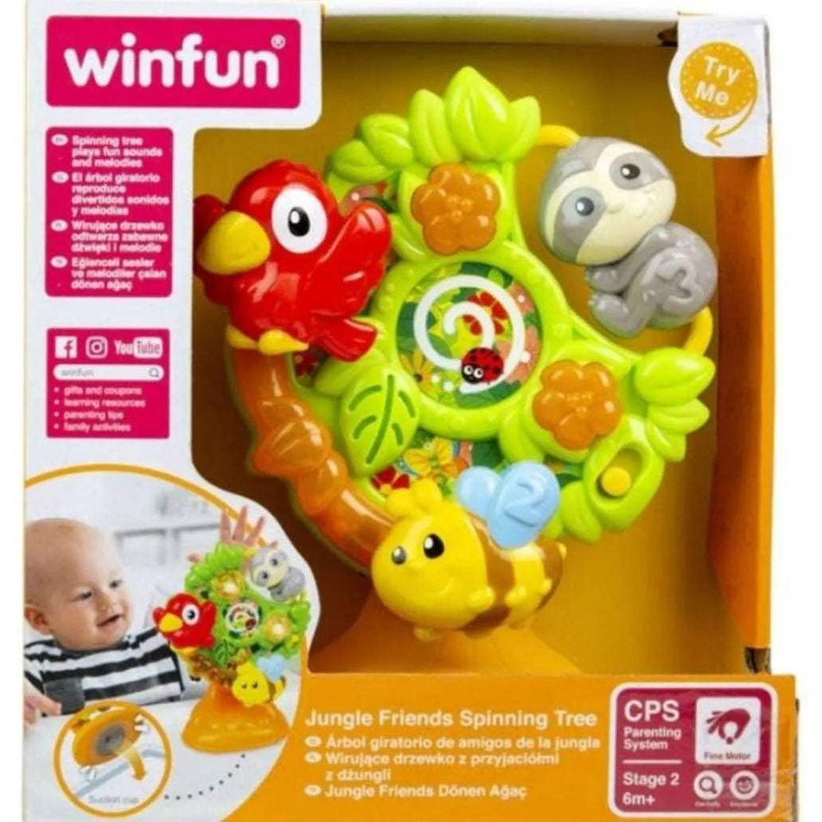 Winfun jouet pour bébé - Arbre tournant avec lumière et son - Winfun - pour bébé Maroc -www.babyboss.ma