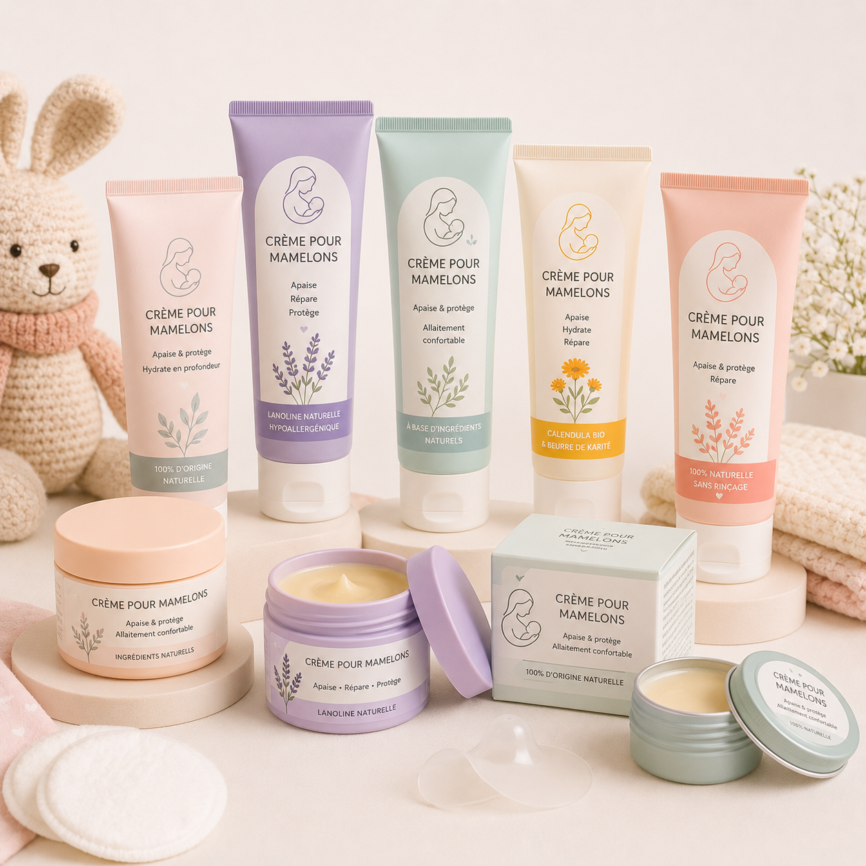 Crème pour Mamelons