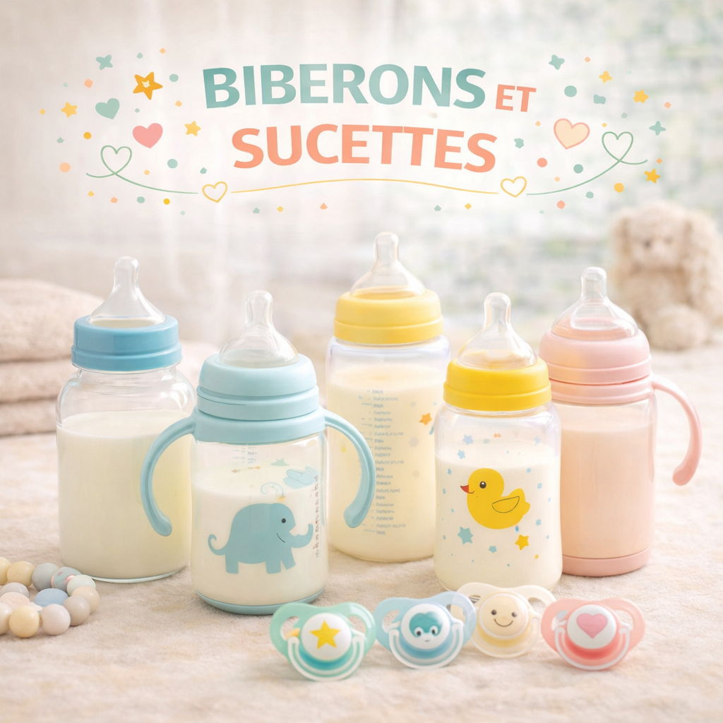Biberons et Sucettes pour Bébé