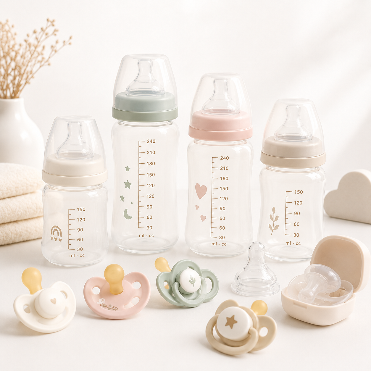 Biberons et Sucettes pour Bébé