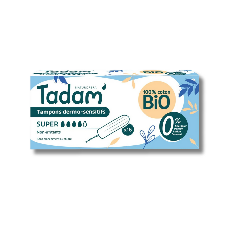 Tadam' Tampons Dermo-sensitifs - Super 16 unités