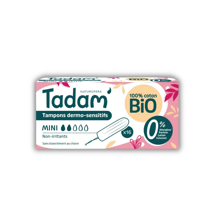 Tadam' Tampons Dermo-sensitifs - Mini 16 unités