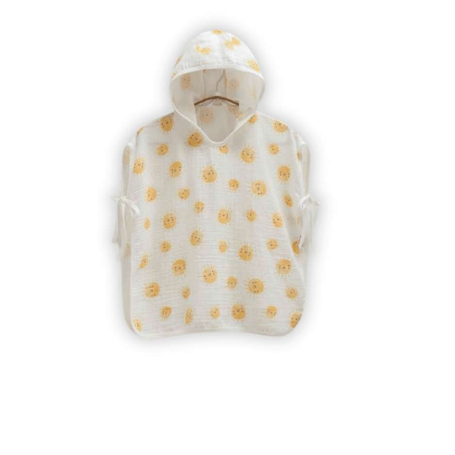 Pancho bébé unisexe - Caramell - Robe de chambre pour bébé Maroc -www.babyboss.ma