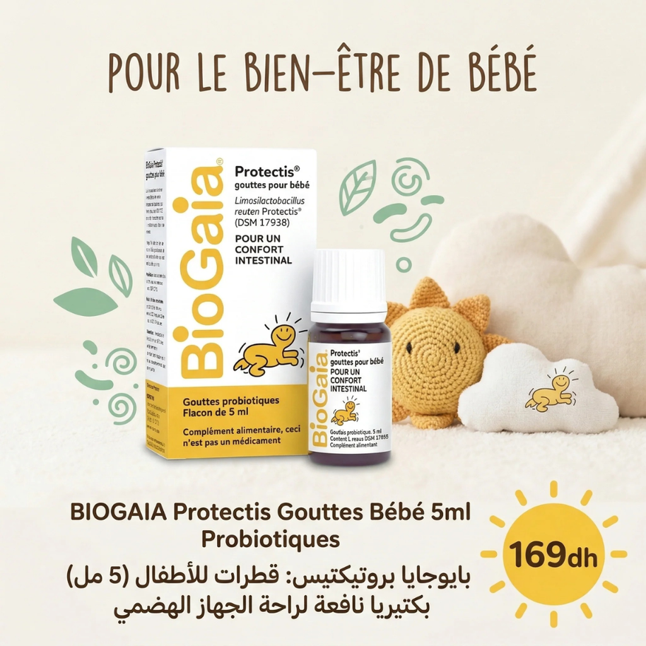 Biogaia Protectis gouttes 5ml - BioGaia - Probiotiques - Babyboss.ma