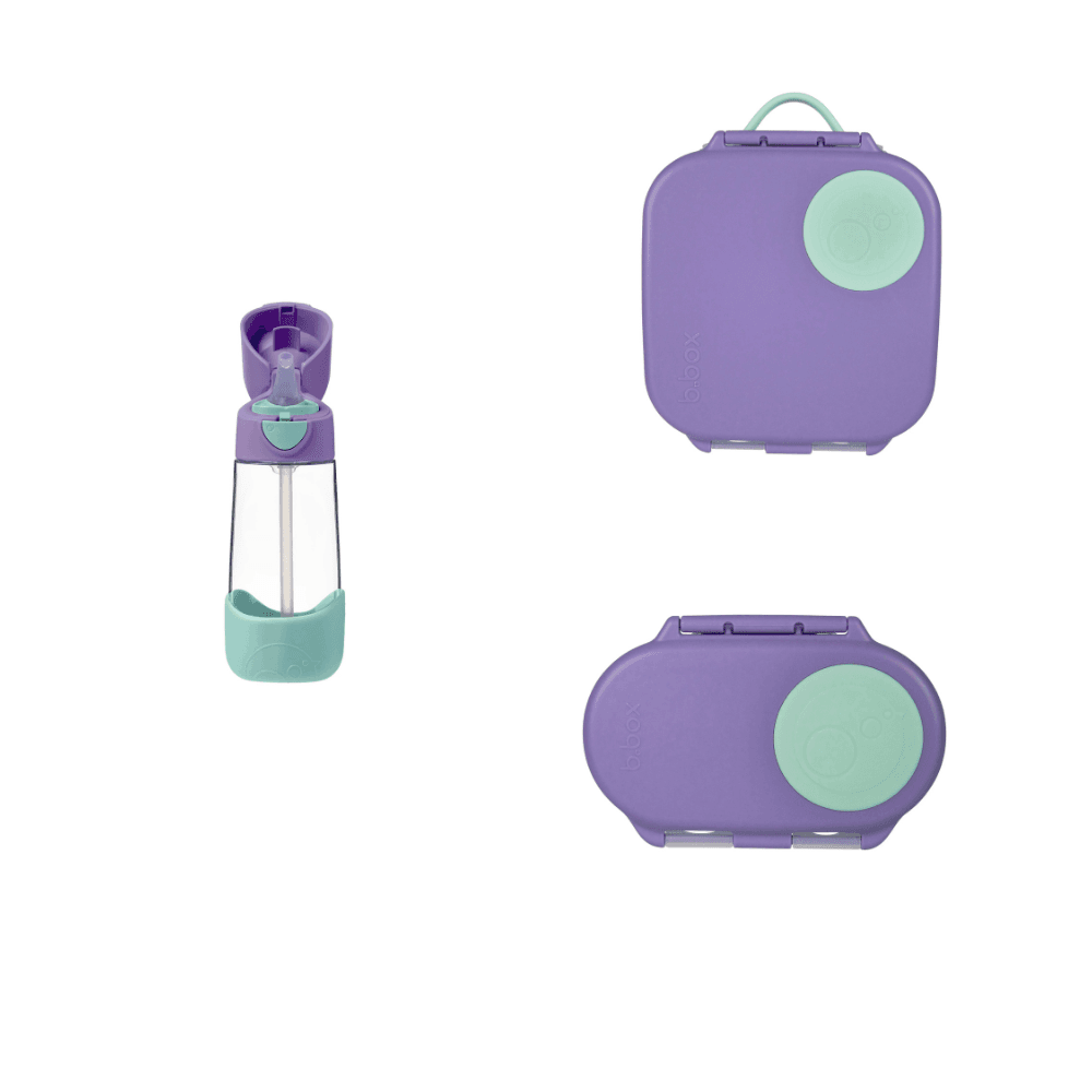 Pack Lilac - BBOX USA - Snackbox pour bébé Maroc -www.babyboss.ma