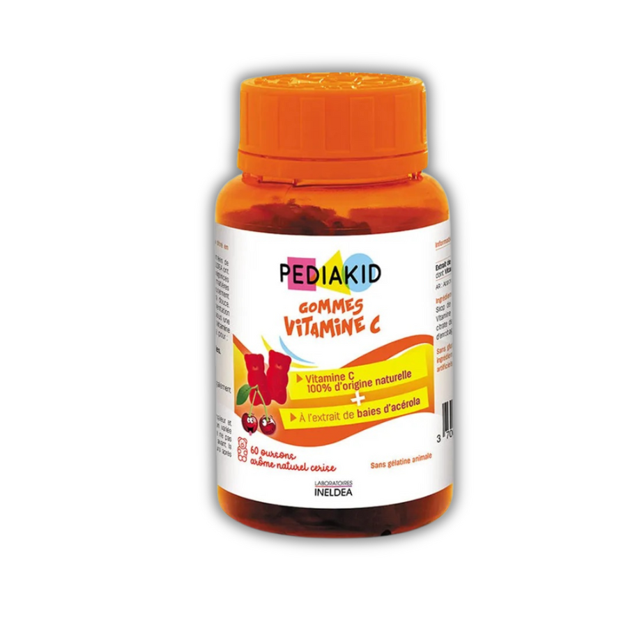 PEDIAKID Gommes Vitamine C - 60 Pièces 138g