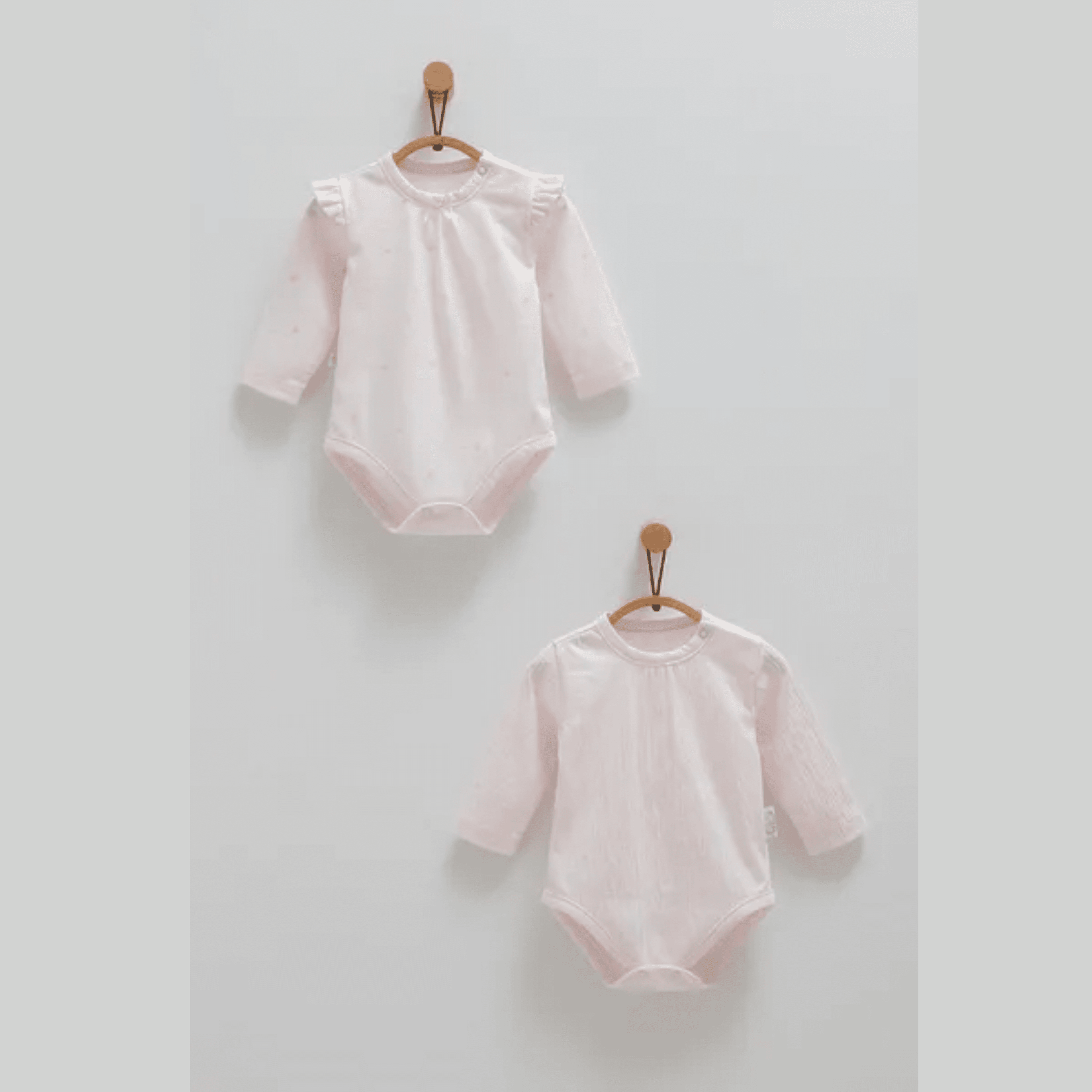 Lot de 2 bodies - Caramell - Caramell - Body pour bébé Maroc -www.babyboss.ma