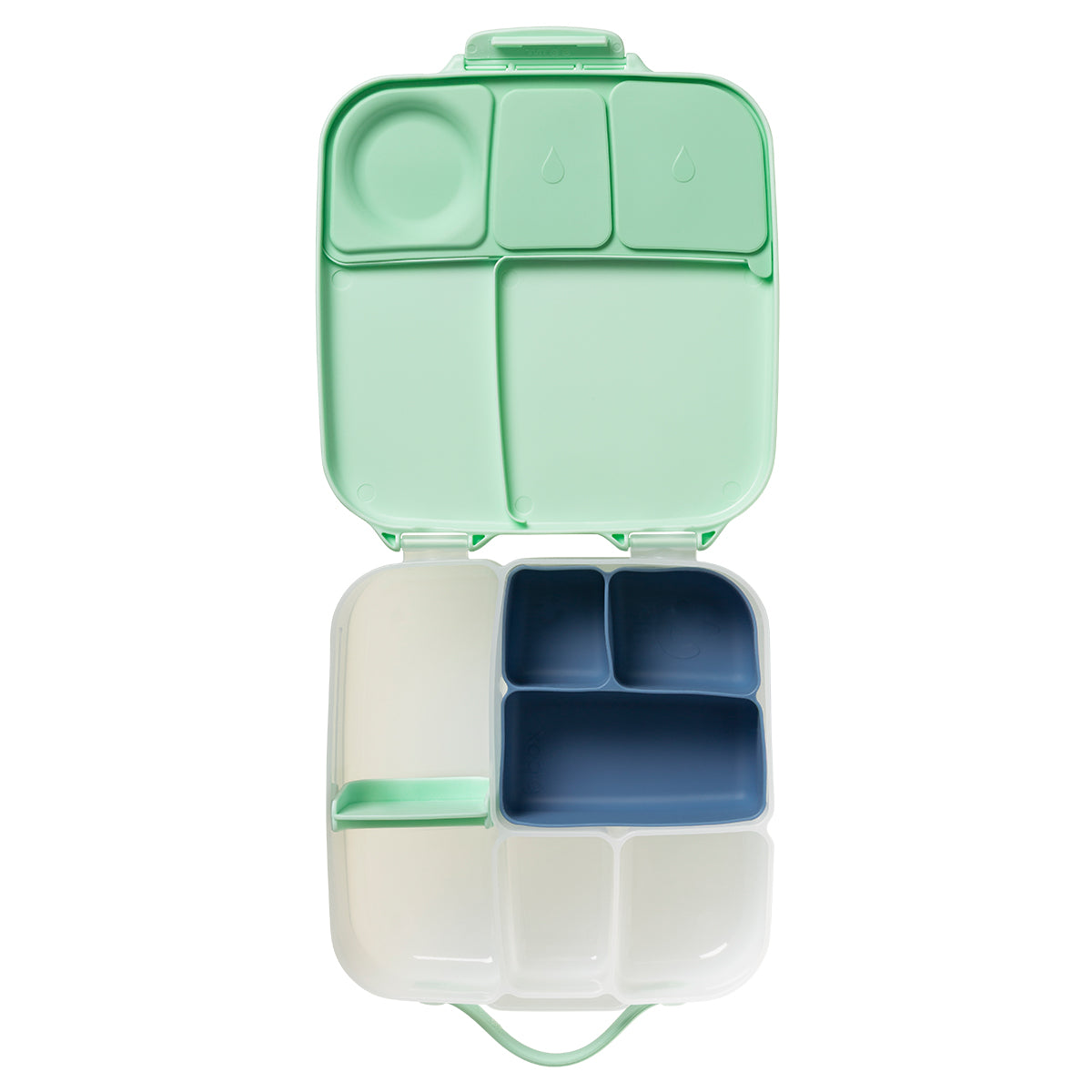 silicone bento buddy - lunchbox - forest