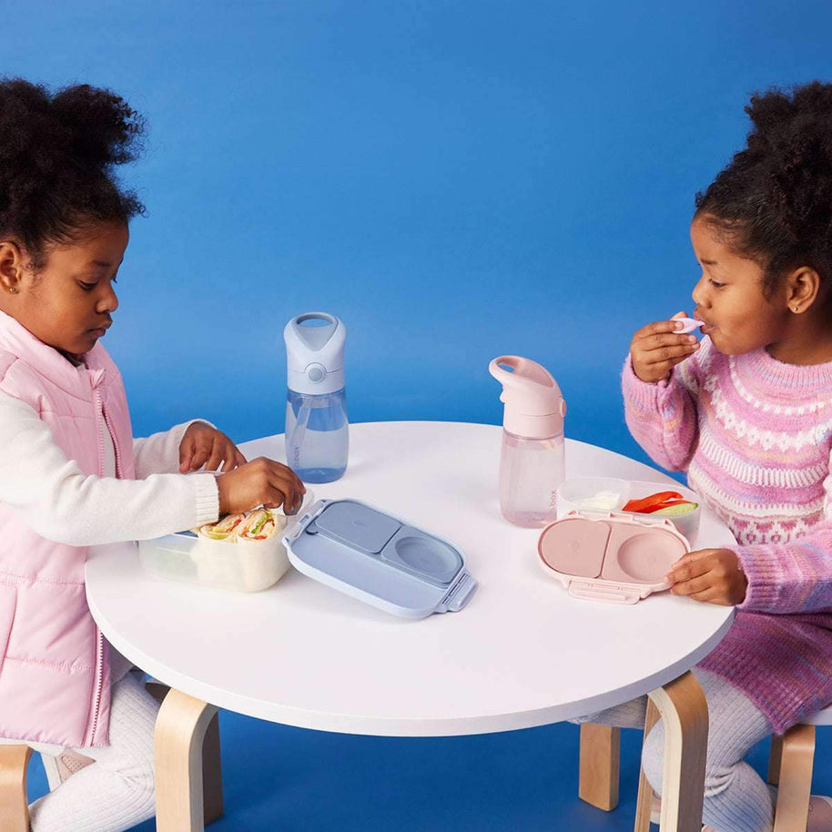 Gourde à paille Jnr BBox 380ml . - blush crush - BBOX USA - Drink Bottle - 380ml pour bébé Maroc -www.babyboss.ma