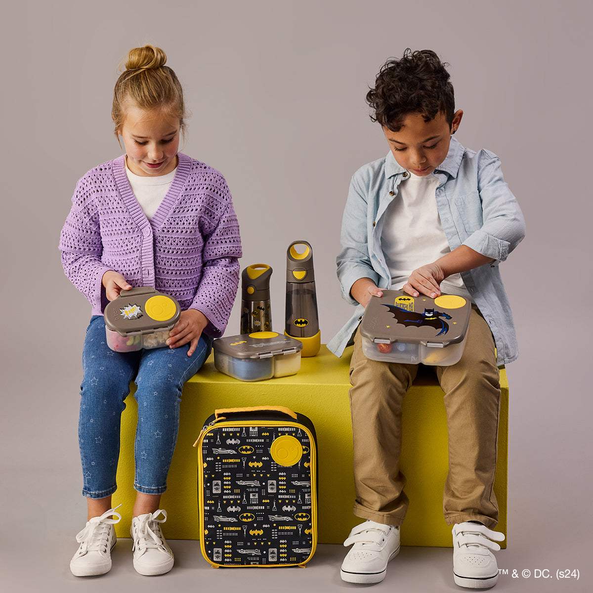 Lunchbox Batman by b.box 1L 🦇 - BBOX USA - Batman Mini Lunchbox pour bébé Maroc -www.babyboss.ma