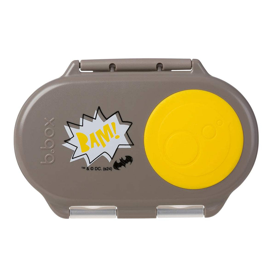 Snackbox Batman by b.box 🦇 - BBOX USA - Batman Snackbox pour bébé Maroc -www.babyboss.ma