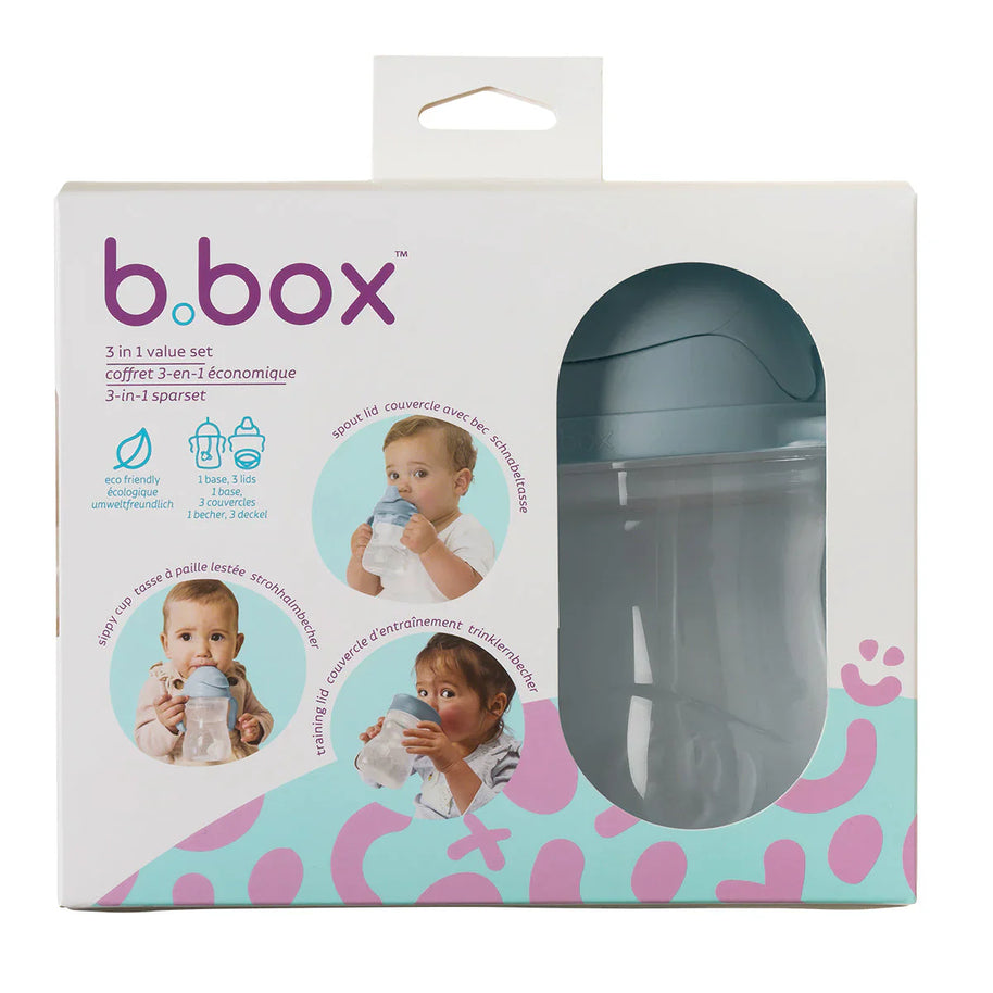 b.box 3-in-1 Gobelet Évolutif - Ocean - b.box - Baby & Toddler