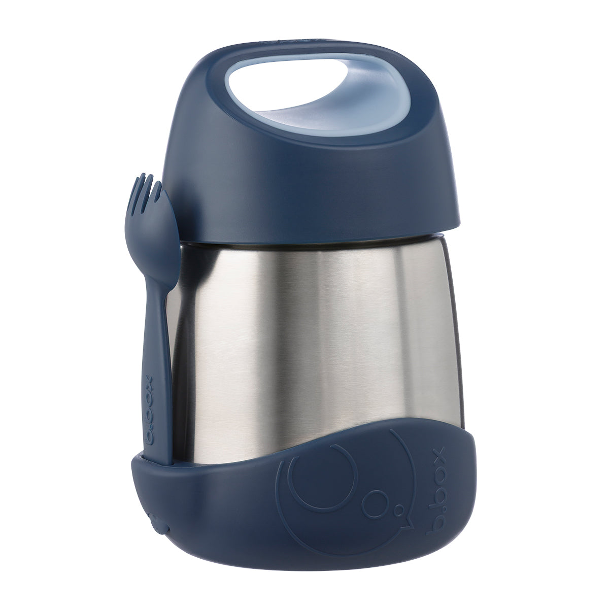 Thermos Alimentaire Isotherme b.box (335ml) - midnight - b.box - Insulated Food Jars pour bébé Maroc -www.babyboss.ma