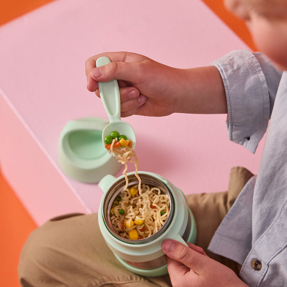 Thermos Alimentaire Isotherme b.box (335ml) - spearmint - b.box - Insulated Food Jars pour bébé Maroc -www.babyboss.ma