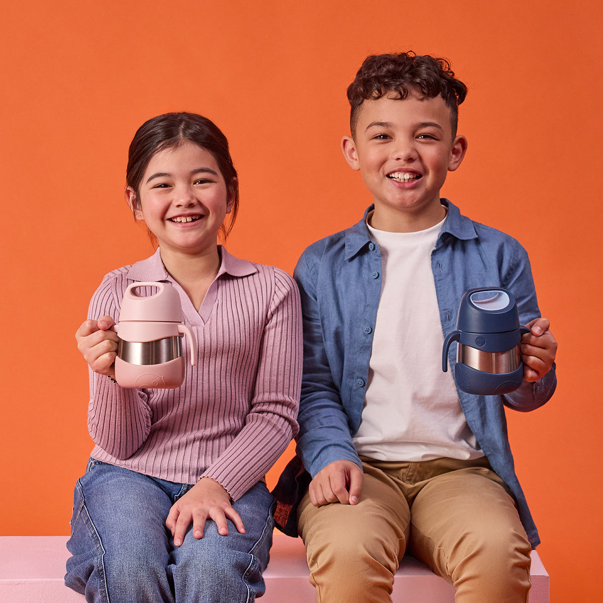 Thermos Alimentaire Isotherme b.box (335ml) - midnight - b.box - Insulated Food Jars pour bébé Maroc -www.babyboss.ma