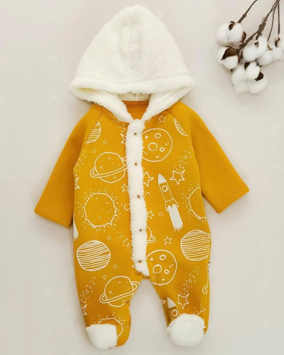 Flexi yellow cotton romper