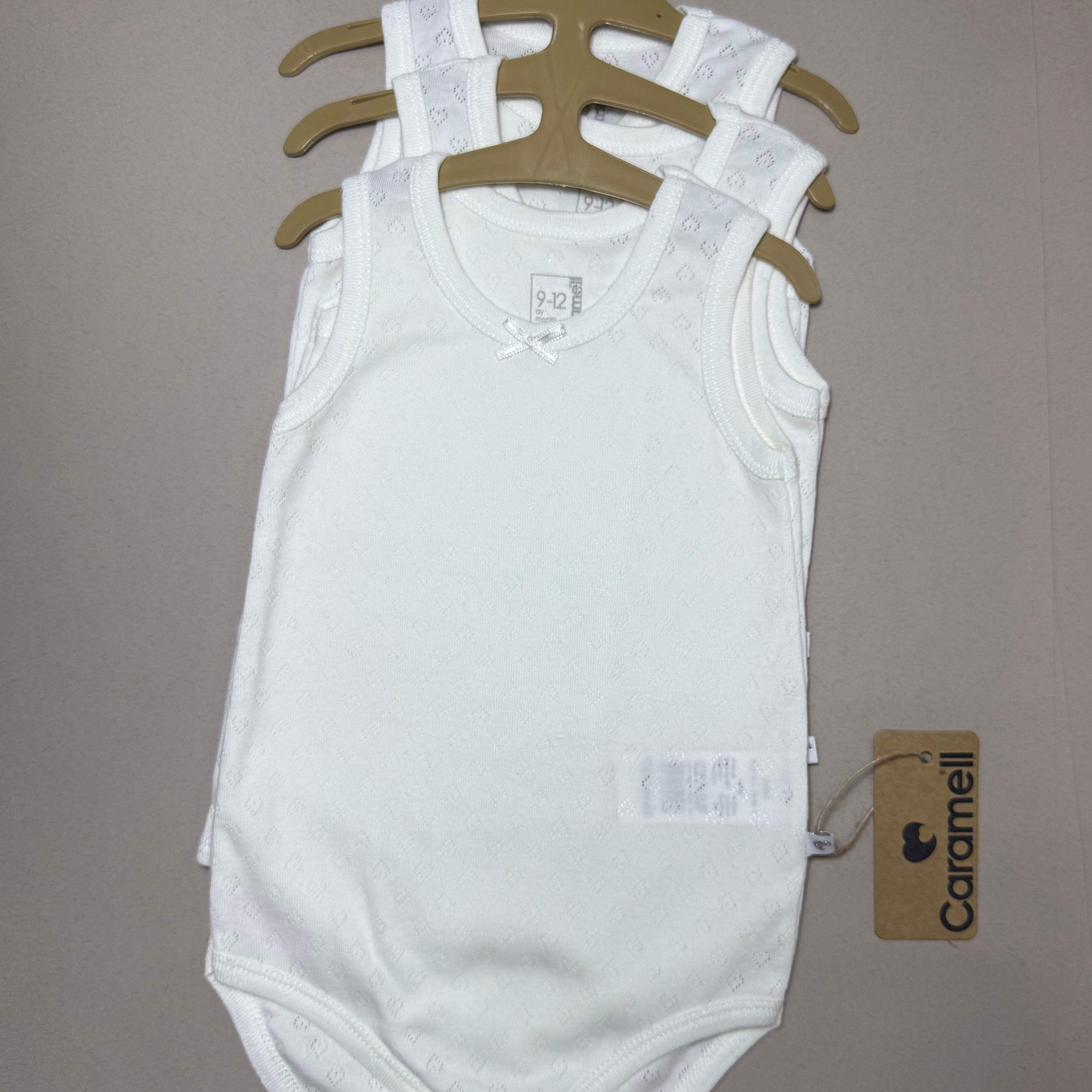 Lot de 3 bodies - Caramell - Caramell - Body pour bébé Maroc -www.babyboss.ma
