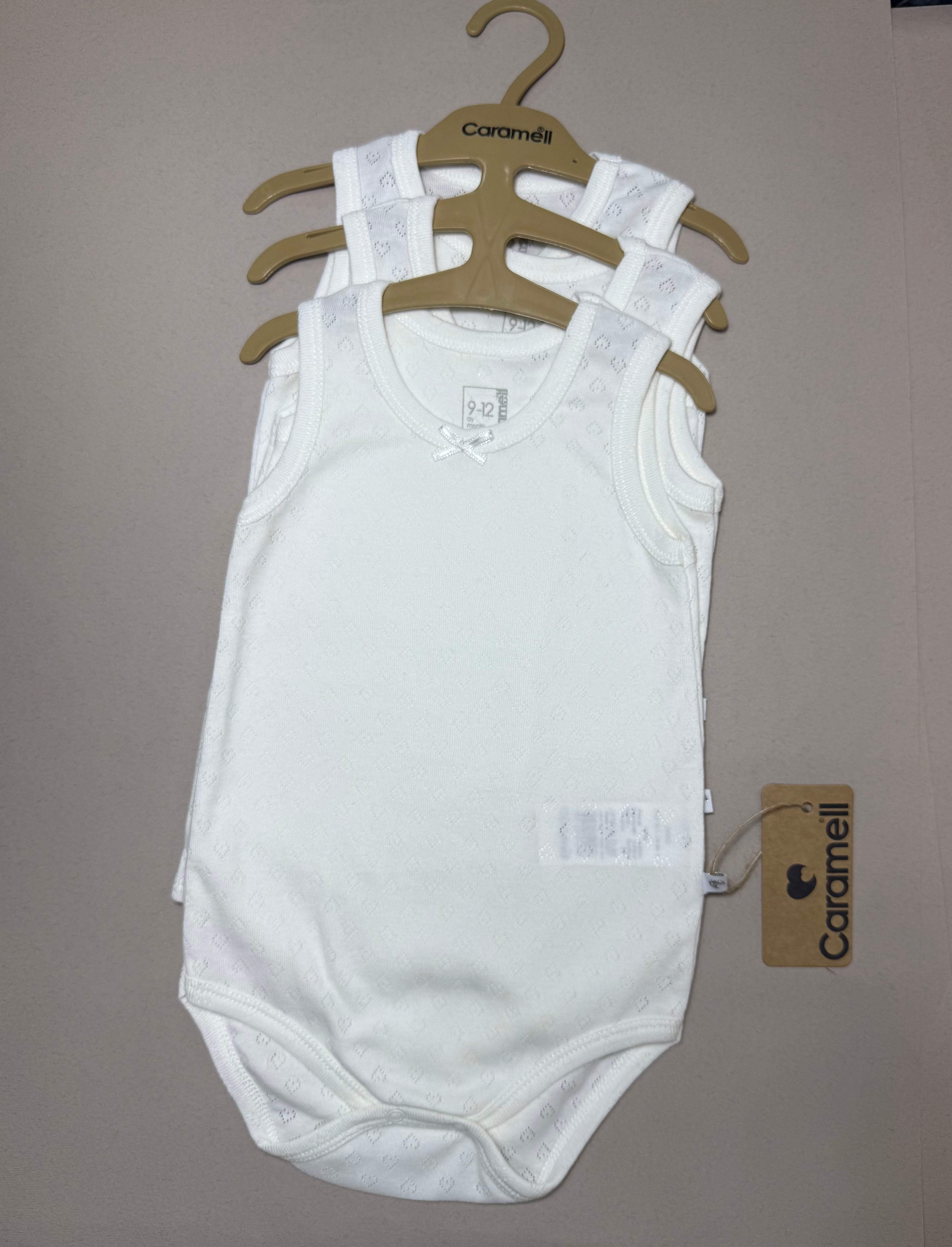 Lot de 3 bodies - Caramell - Caramell - Body pour bébé Maroc -www.babyboss.ma