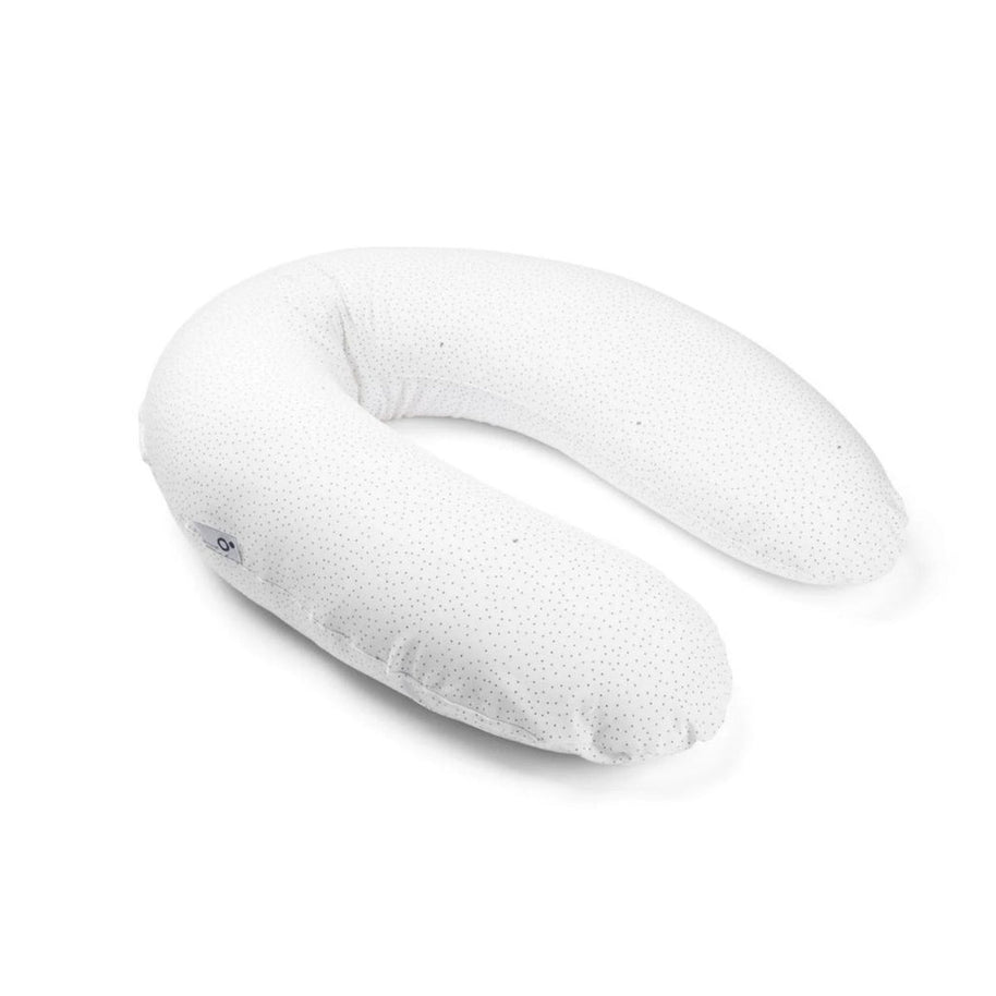 Coussin d'allaitement et maternité BUDDY Doomoo - Silver Dots