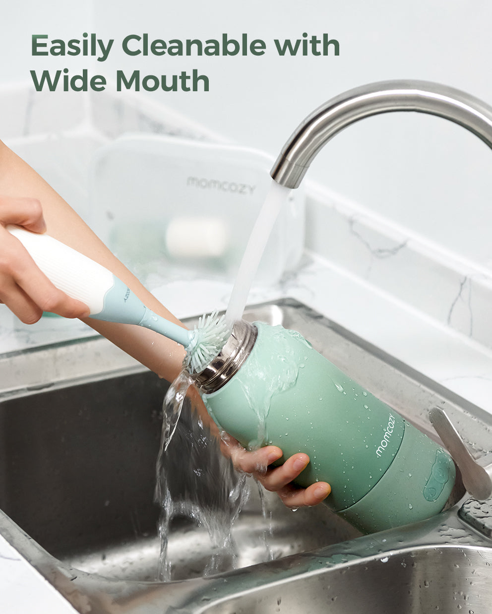 Chauffe-Biberon Nomade Momcozy 500ml - Idéal Voyage