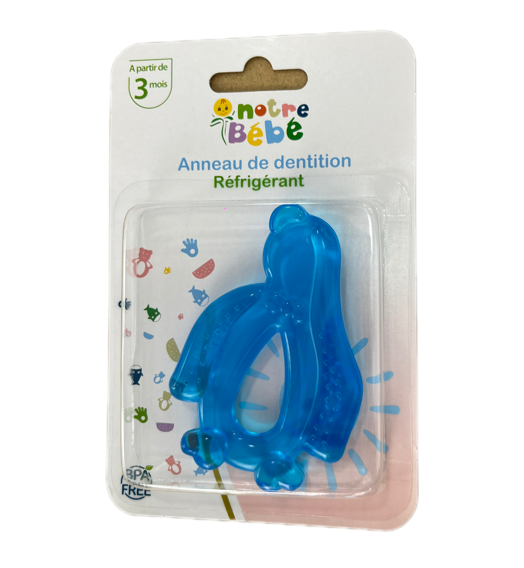 Anneau de Dentition Réfrigérant – 3 mois+ – Notre bébé