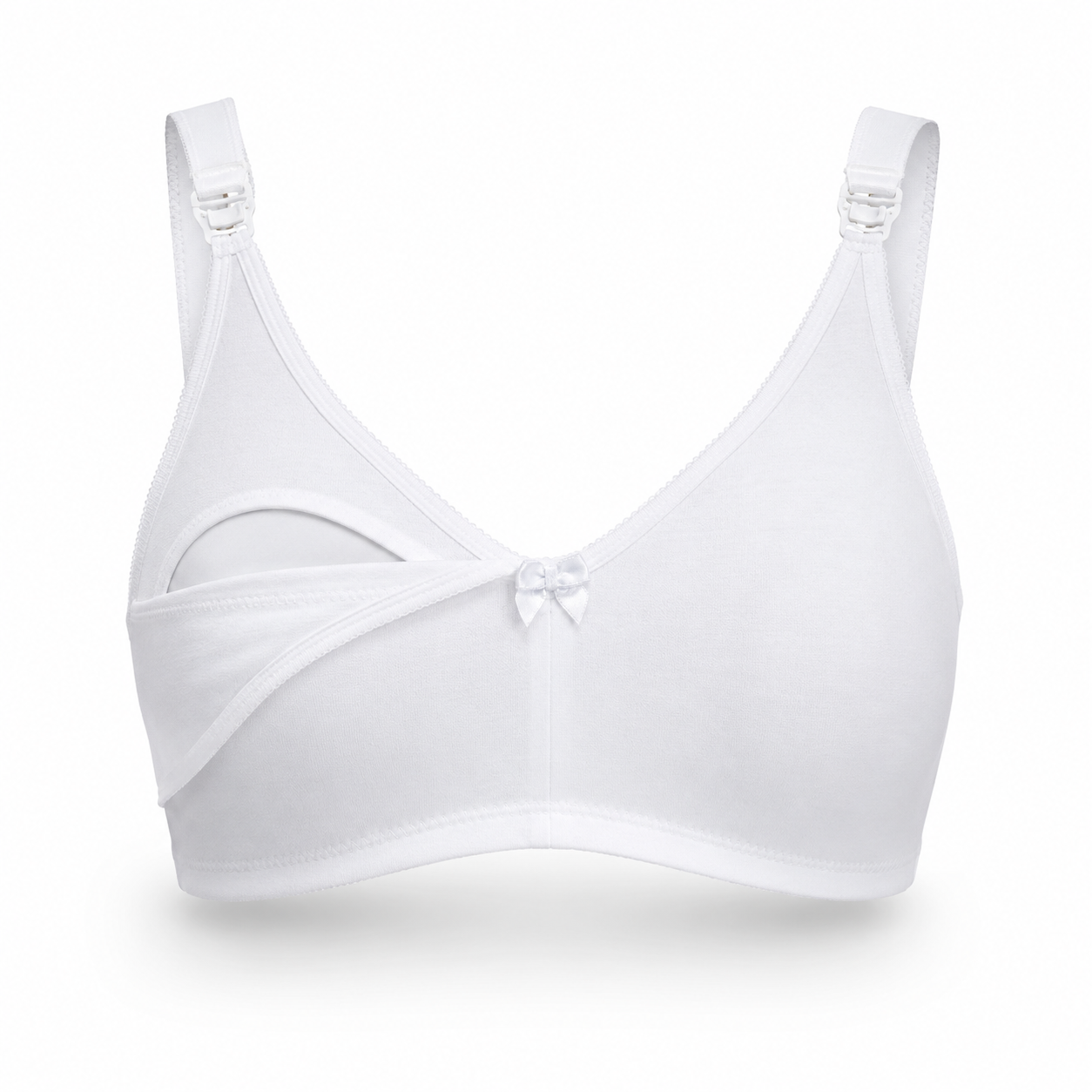 Soutien-gorge allaitement blanc - Le jardin