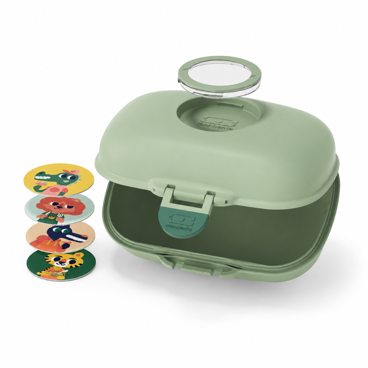 Monbento Set Goûter Enfant – Snack Box, Gourde & Sac