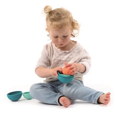 Ludi Ball in Ball – Balles Gigognes Évolutives en Silicone pour Bébé