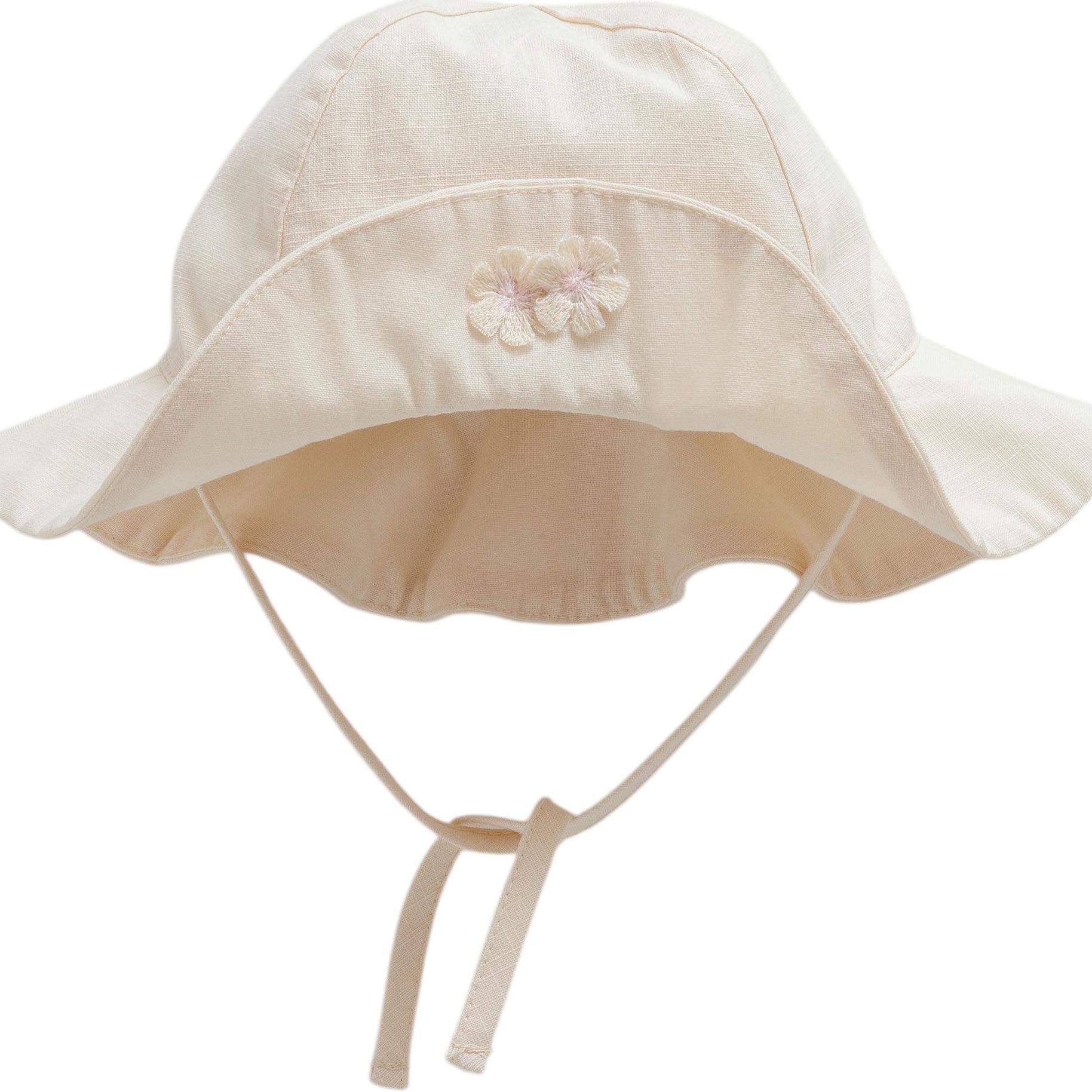 Bonnet bébé écru - Caramell - Bonnet pour bébé Maroc -www.babyboss.ma