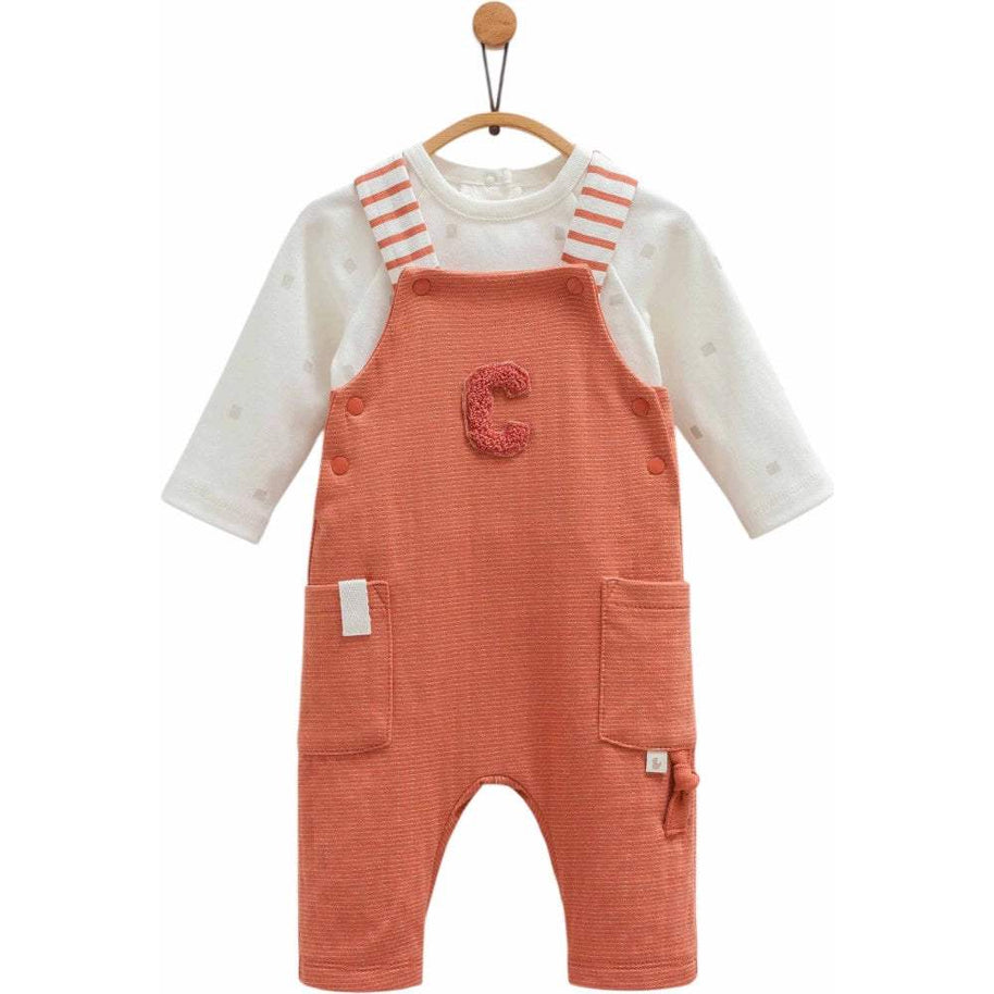Salopette - caramell - Salopette pour bébé Maroc -www.babyboss.ma