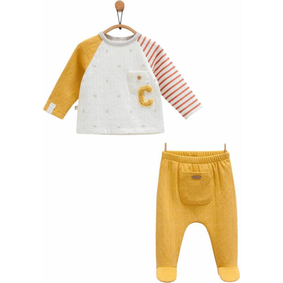 Ensemble pour bébé 2 pièces - Caramell - caramell - Ensemble pour bébé Maroc -www.babyboss.ma