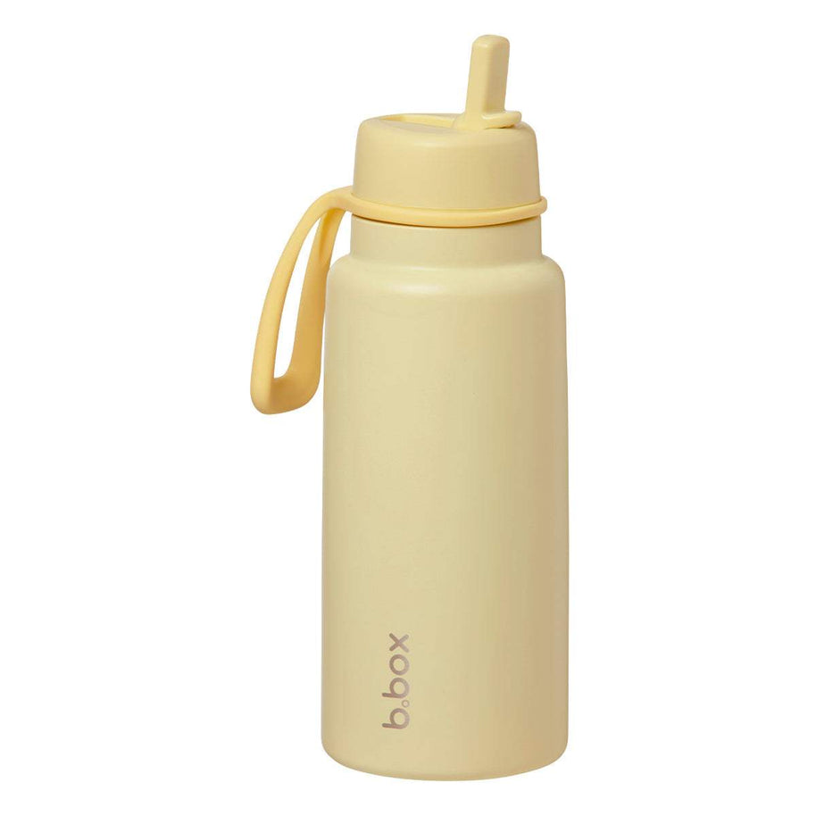 Gourde Isotherme Flip Top BBox 1L - lemon twist - BBOX USA - Insulated Flip Top - 1000ml pour bébé Maroc -www.babyboss.ma