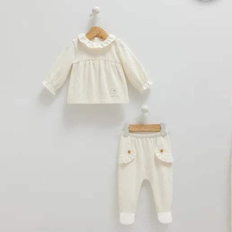 Ensemble pour bébé 2 pièces - Caramell - caramell - Ensemble pour bébé Maroc -www.babyboss.ma