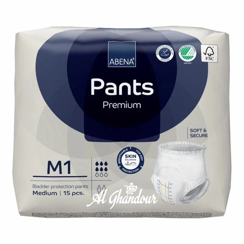 ABENA Pants Premium M1 (15 Pièces) - Abena - pour bébé Maroc -www.babyboss.ma