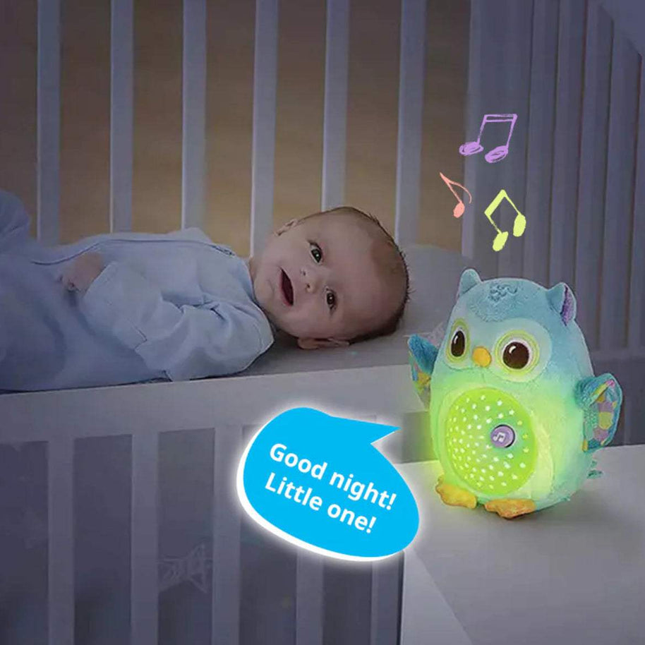 Ma veilleuse lumi chouette Vtech - Bleu - Vtech - Veilleuses pour bébé Maroc -www.babyboss.ma